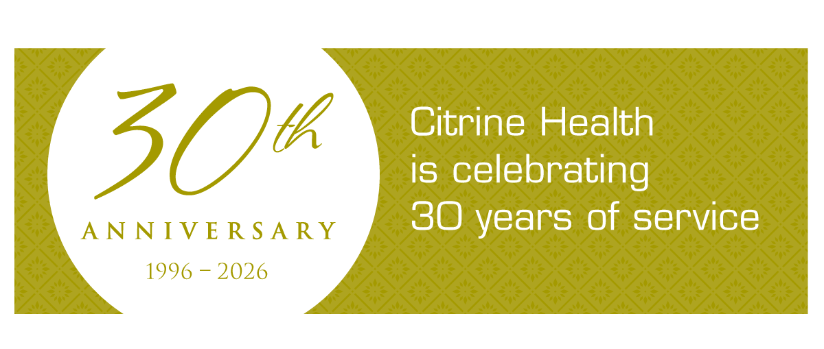 Citrine Health is celebrating 30 years of service.
